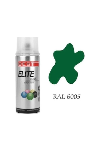 Best Elite Sprey Boya Akrilik Çit Yeşili Ral6005