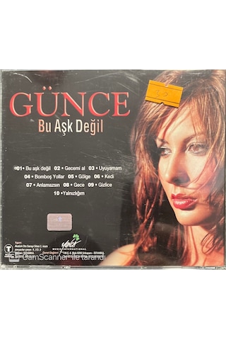 Plak Değildir Cd Dir Cd Günce Bu Aşk Değil Cd