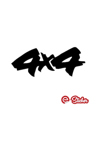 4X4 Off Road Oto Sticker 2 Adet Araba Sticker (418491991)