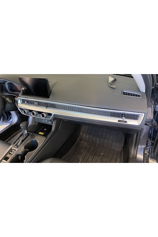 Autogp Honda Civic Göğüslük Kaplama Seti Gri 2 Parça 2022+ İçin Uygundur Cmh22gk2-sl