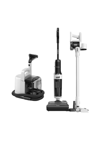 Tineco Floor One Switch S6 Power Kit Şarjlı Süpürge + Icarpet Halı Yıkama Makinesi