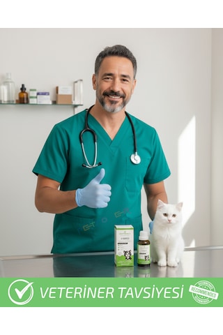 Kedi Tüy Dökülmesi Azaltıcı Damla B Complex 50 Ml - Biotin & Çinko Ve Multivitamin