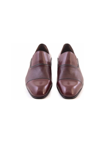 Mocassini Gold Erkek Klasik Ayakkabı 6198 Bordo