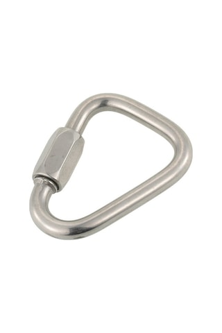 Besthome1 Kaliteli Paslanmaz Çelik Üçgen Kilitli Karabina - Dağcılık, Kamp, Açık Hava Aktiviteleri İçin