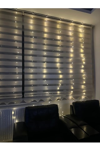 Perde Led 3mx3m Kumandalı 8 Fonksıyonlu 300 Ledli 10 Sarkıtlı Usb Girişli. Çok Renkli