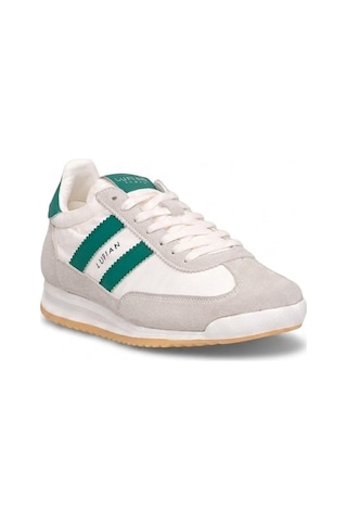 Lufian 121230067 Greta Kadın Hakiki Deri Klasik Sneaker Yeşil
