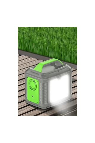 Buradabulabilirsin Konfulon Cn04 Powerbank 300w 60.000 Mah 5w Led Işıklı Kamp Şarj Pd 60w - Gri Bbz