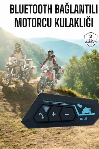 İnterkom Intercom Kask Kulaklık Bt22 Bluetooth Motosiklet Kulaklık 5.0 Bluetooth 39043784