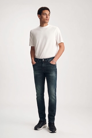Banny Jeans Erkek Orta Bel Taşlanmış Jean Pantolon Lacivert 35