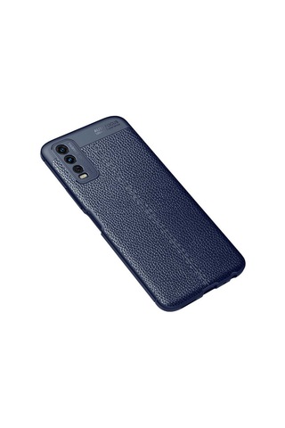 Rba Aksesuar Vivo Y11s Kılıf Rba Niss Silikon Kapak - Lacivert Lacivert