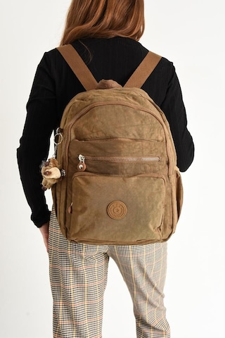 Baginn Klinkır Hafif Kadın Sırt Çantası 38 28 Cm Günlük Kullanım İçin İdeal Çok Cepli 001