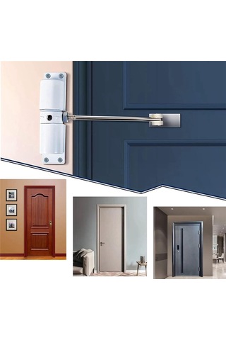 Emniyet Yaylı Kapı Kapatıcı Ayarlanabilir 30 Kg Kapanan Kapı Menteşesi