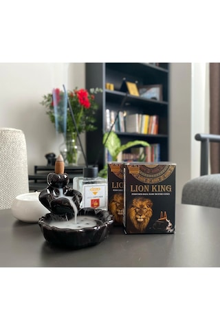 Darshan Lion King Geri Akış Tütsü - Şelale Tütsü