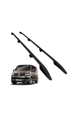 Transporter T5 T6 Caravelle Uzun Şase Tavan Çıtası Portbagaj Siya