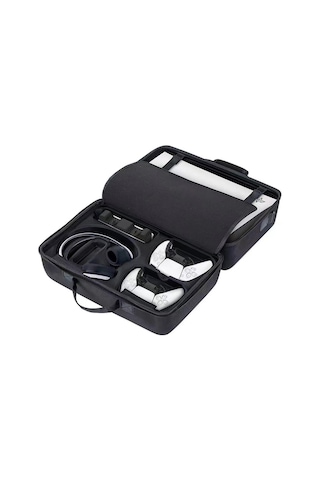 Sony PS5 Konsolu Aksesuarları İçin Taşıma Çantası Siyah