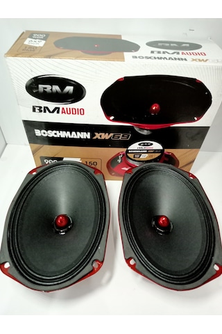Boschmann Oval Midrange - 900w 150RMS Kurşun Göbek Kayık Midrange