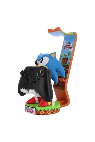 Sega Sonic Deluxe Işıklı Dualsense Dualshock Oyun Kolu Tutucu Tel