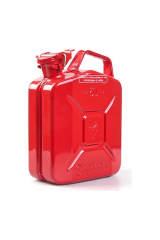 Valpro 5lt Metal Yakıt Bidonu Kırmızı-26646