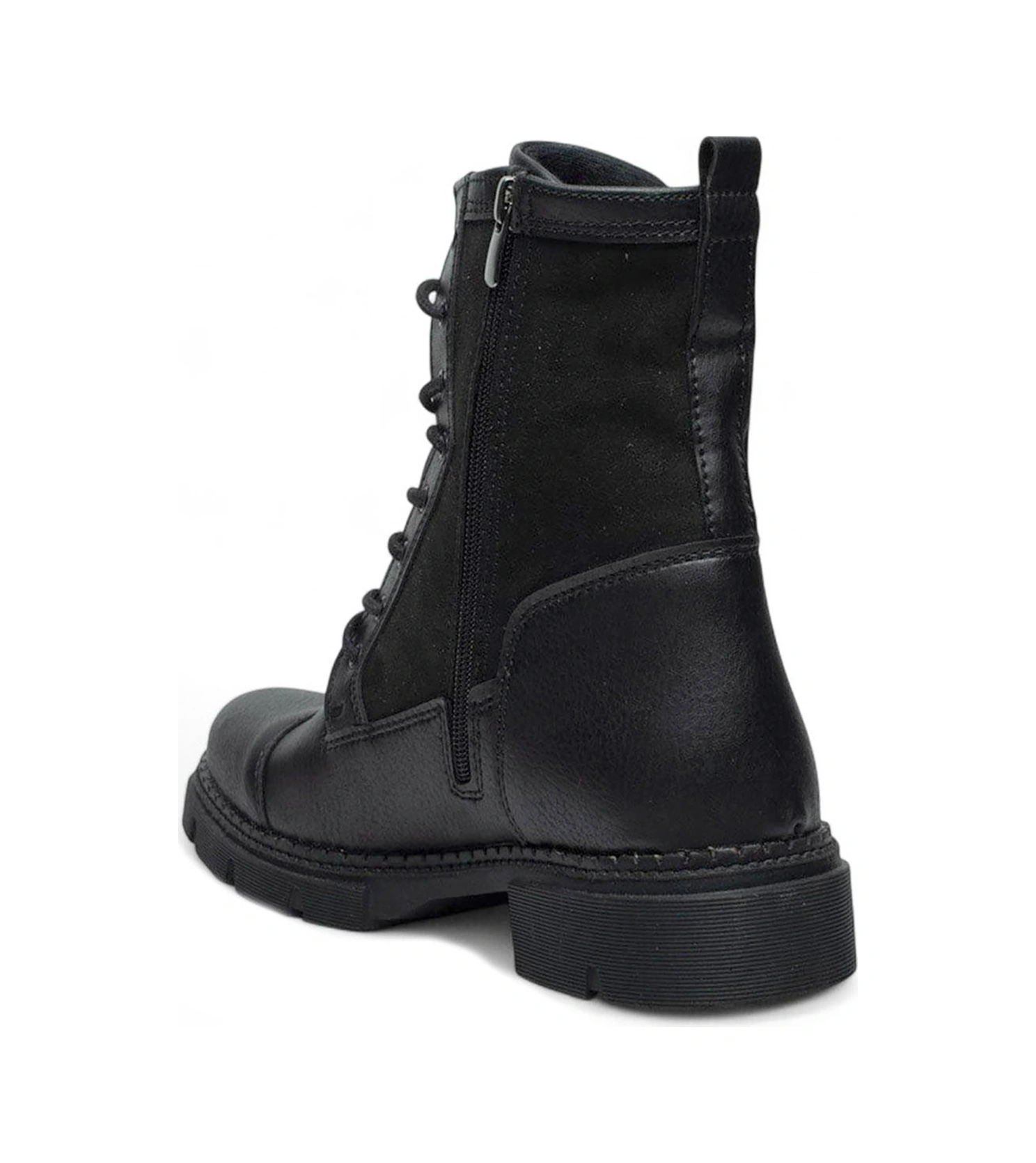 Celira Cnt Siyah Günlük Rahat Erkek Postal Bot Ayakkabı Siyah