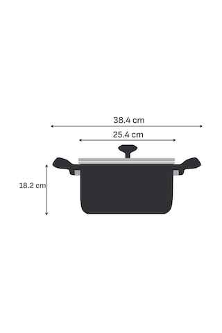 Tefal 2100143071 Halo Okaliptus Derin Tencere 24 Cm + Kapak Y