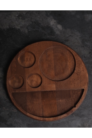 Sammwood Ahşap Hamburger Sunum Tabağı