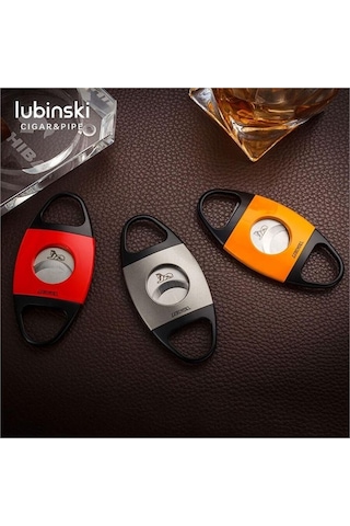 Lubinski Metal Puro Kesici Lazer Bıçak Siyah/kırmızı 60ring Lb-373