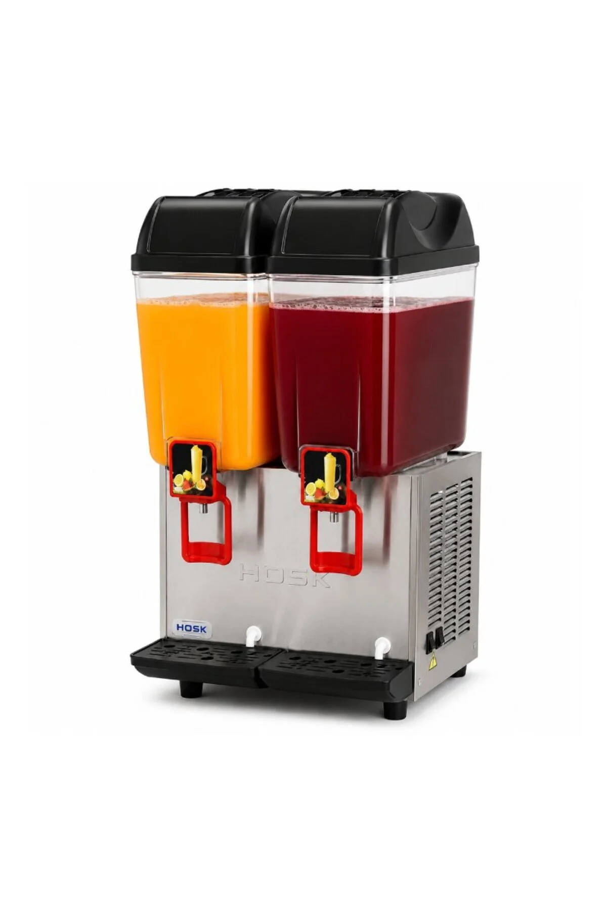 Limonata, Şerbet Makinesi, Soğuk İçecek Dispanseri, 2x20l, Fıskiyeli Model Çok Renkli Limonata, Şerbet Makinesi, Soğuk İçecek Dispanseri, 2x20l, Fıskiyeli Model Çok Renkli