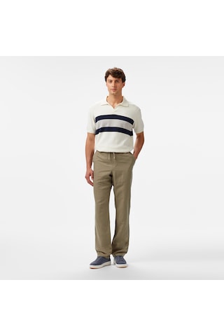Nautica Erkek Yeşil Classic Fit Pantolon Düz P45600t Yeşil