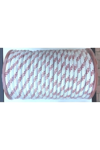 Molhalat 6 MM İskota Halat 100 Metre Parlak Örgülü Polyester Halat