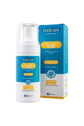 Bidoze Yüz ve Makyaj Temizleme Köpüğü 150 ML