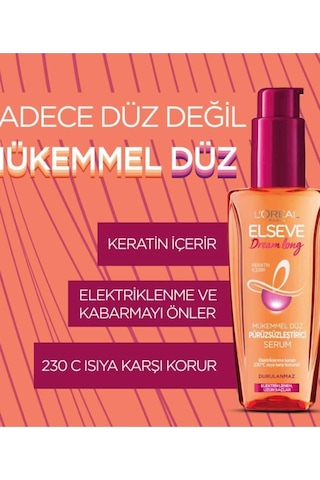 L'oréal Paris Dream Long Mükemmel Düz Pürüzsüzleştirici Serum
