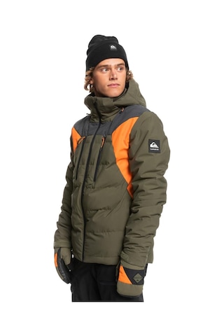 Quiksilver The Edge Jk Erkek Snowboard Ceket Yeşil