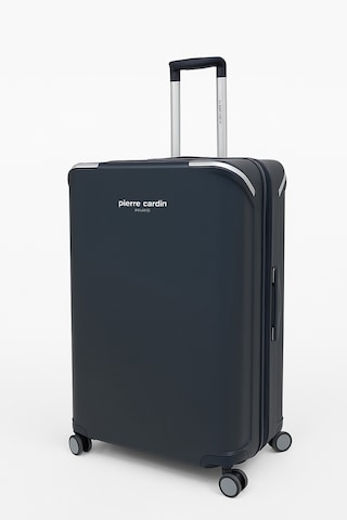 Pierre Cardin Orta Ve Kabin Boy 2'li Set %100 Polipropilen Valiz Lacivert 04pc7090 Lacivert