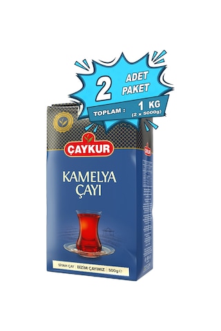 Kamelya Dökme Çay 500 Gr. İkili Paket