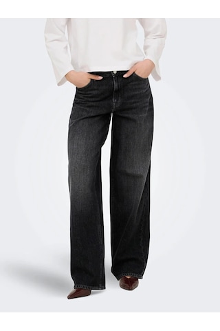 Only Onltoledo Mw Loose Straight Kadın Jean Pantolon 15378070 Siyah