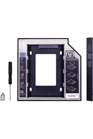 12.7mm Sata Hdd Harddisk Caddy Kızak Kutu Laptop Ssd Notebook Ikinci Hdd Takma 12.7mm Sata Hdd Harddisk Caddy Kızak Kutu Laptop Ssd Notebook Ikinci Hdd Takma