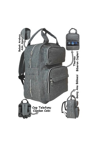 U.S.F. Portbebe + Bebek Çantası Set 2'li