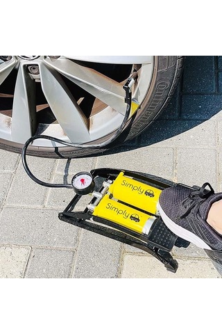 Simply Brands Basinç Göstergeli Çift Pistonlu Ayak Pompasi