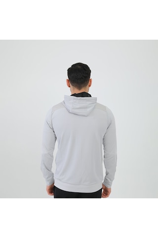 Joma Gri Erkek Günlük Sweatshirt Kapşonlu Full Zip Poly.crush M 4 001