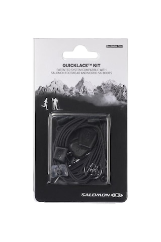 Salomon Unisex Bağcık Quiklace Kit-21282 Siyah