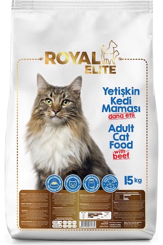 Royal Elite Dana Etli Yetişkin Kedi Maması 15 KG