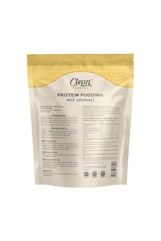 Clean Powders Protein Pudding 500 Gr Muz