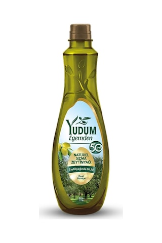Yudum Egemden Natürel Sızma Zeytinyağı Özel Bahçe 1 L 4 Adet