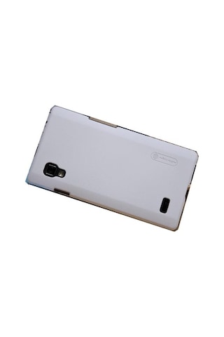 Nillkin Optimus L9 İle Uyumlu Sert Kauçuk Kılıf Beyaz