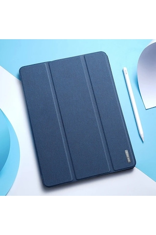 Dux Ducis İpad Pro 12.9 2021-2020-2018 Kılıf Kalem Yerli Soft Tpu Mıknatıslı Domo Series Kılıf- 57