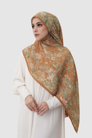 Buttonscarves Dubai Piliseli Şal - Waterfall Mavi