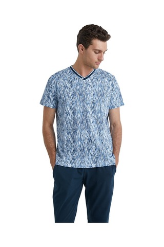 Blackspade Erkek Pijama Üstü 40670 - Lacivertvert Lacivert