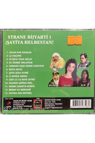 Plak Değildir Cd Dir Cd Şahiya Helbestan Strane Bijyarti 1 Kürt