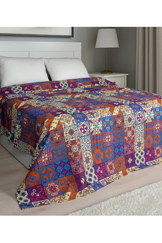 Menderes Home Cotton Collection Tek Kişilik Pike Anadolu Çok Renkli