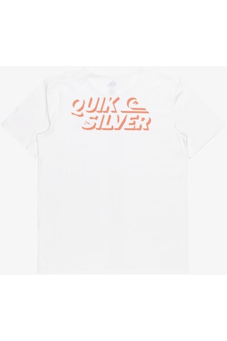 Quiksilver Shadow Knock Erkek Tişört Eqyzt07665-10 Beyaz